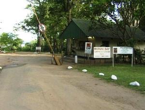 Entrance Mopani Bay Camp